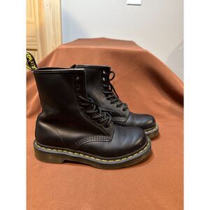 Dr. Martens 1460 Women's Black Lace-Up Boots Size 6
